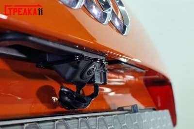 Защита задней камеры Audi Q3 (F3) 2019+